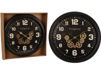 Koopman Nástenné hodiny s otvoreným strojčekom, pr. 57 cm
