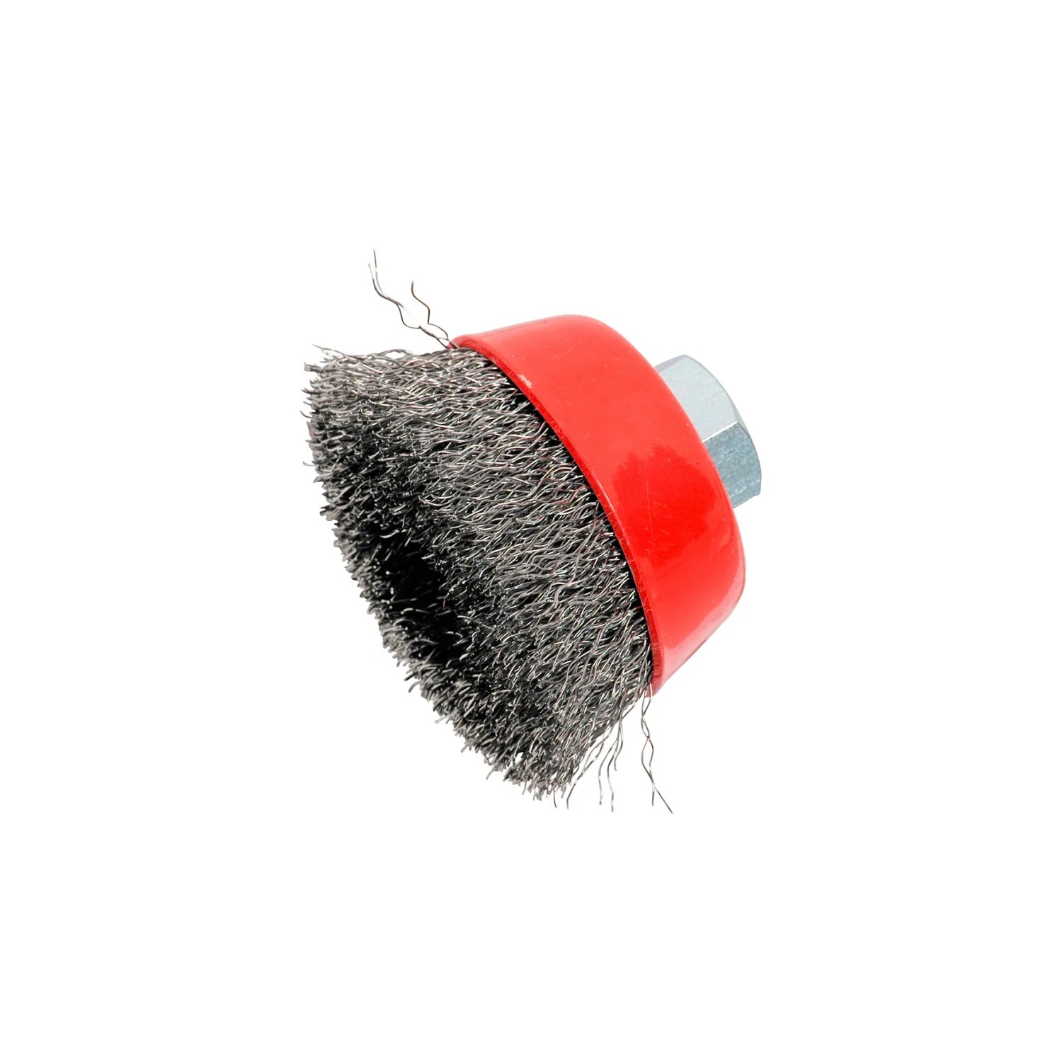 E-shop LUX-TOOLS Hrnčeková zvlnená kefa 65 mm pre uhlovú brúsku