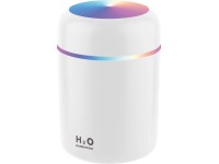Zvlhčovač vzduchu so zmenou farby, biely