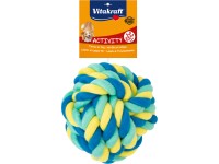 Vitakraft Hračka pre psov Uzlová loptička bavlna 6,5 cm