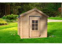 Timbela Drevený domček pre deti M570Z-1 bez podlahy, 93 x 93 cm