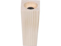 Nábytková noha štvorcový prierez smrek 55/40 mm x 130 mm Nábytková noha štvorcový prierez smrek 55/40 mm x 130 mm