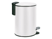 Kleine Wolke Kúpeľňový kôš na kozmetiku Silence biely 3 l