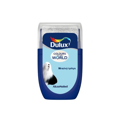 Dulux Tester, interiérová farba Colours Of The World mrazivý tyrkys 30 ml