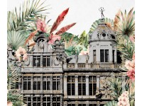 Komar Samolepiace vliesové fototapety Tropical Palace 300 x 250 cm