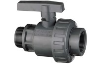 PVC ventil guľový, 5/4