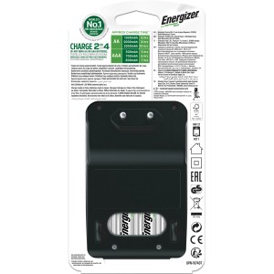 Nabíjačka Energizer Maxi so 4 batériami AA 2000mAh na nabíjanie NiMH batérií.