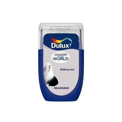 Dulux Tester, interiérová farba Colours Of The World strieborný ľad 30 ml