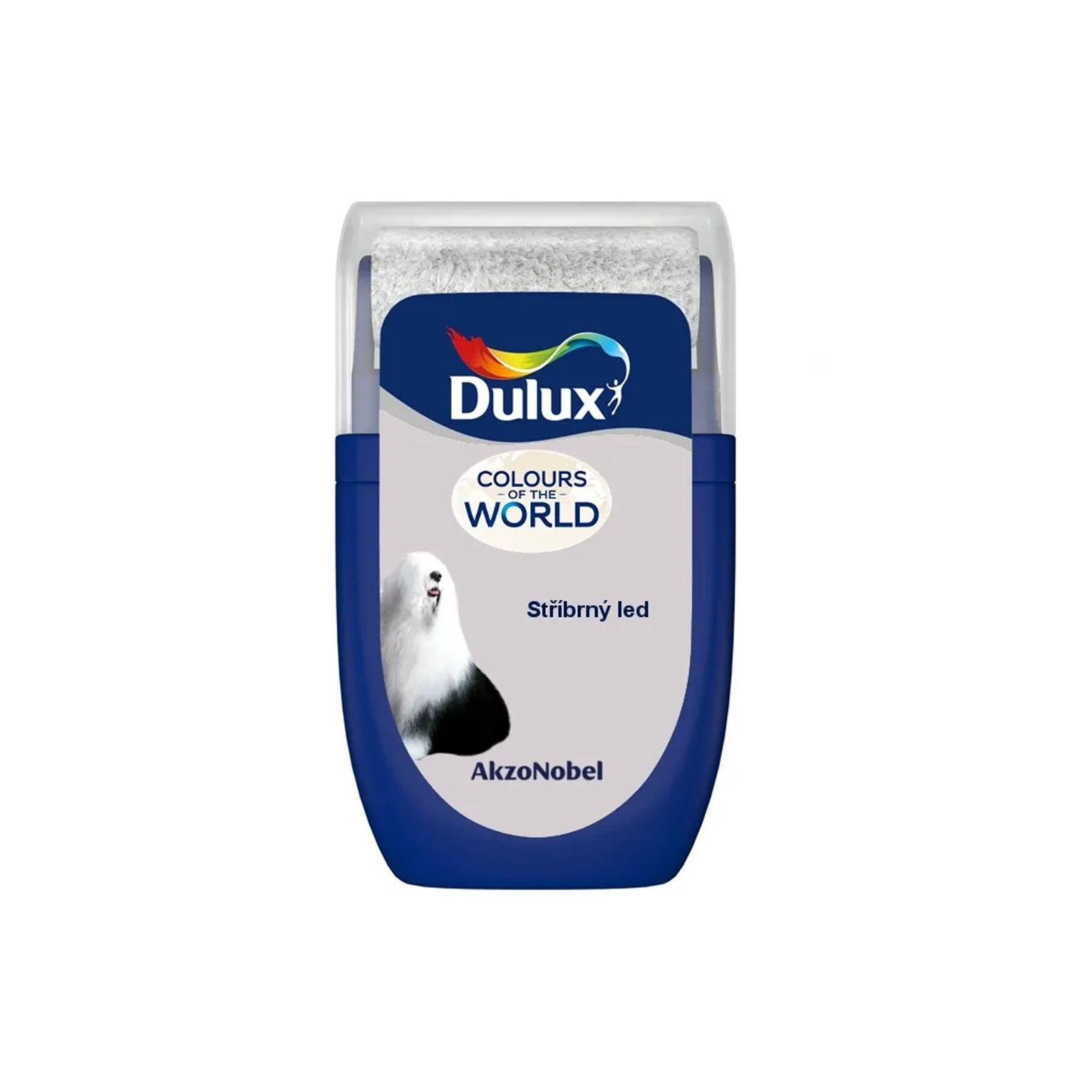 E-shop Dulux Tester, interiérová farba Colours Of The World strieborný ľad 30 ml