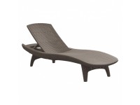 Keter Lehátko Pacific, hnedá, 197 x 75 x 41 cm