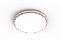 EURAKLES Stropné LED svietidlo RETRO, 36 W, 2800 lm, IP44, zlatá, pr 43 x 6 cm