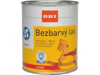OBI Bezfarebný lak na drevo lesklý 375 ml