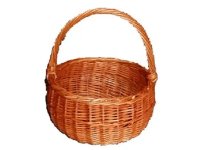 Košík na huby lakovaný, pr. 20 x 28 cm Košík na huby lakovaný, pr. 20 x 28 cm
