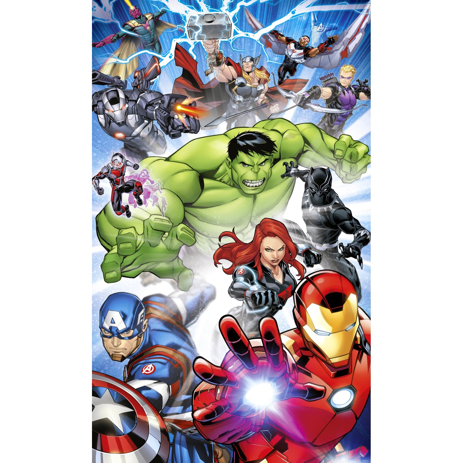 E-shop Komar Vliesová fototapeta Marvel Avengers Protect 150 x 250 cm