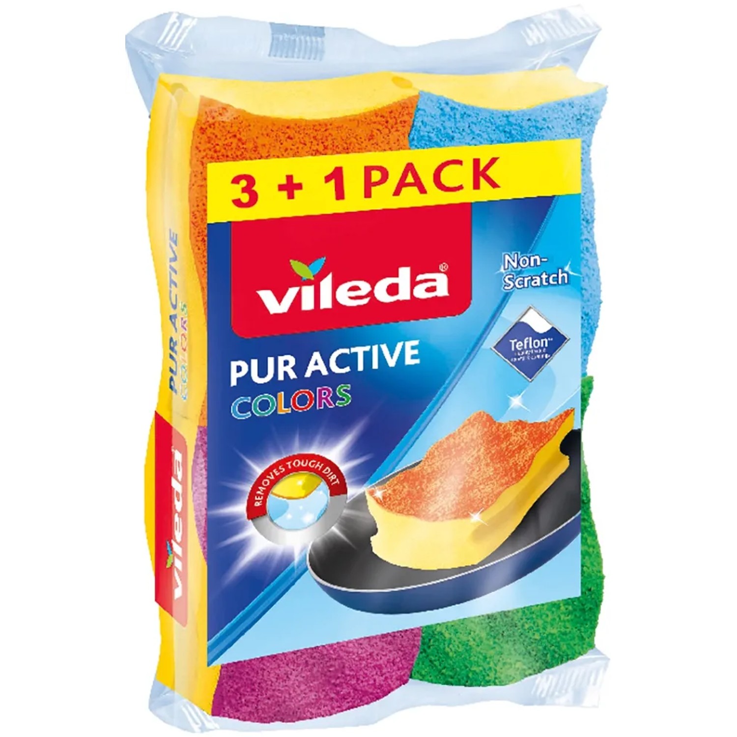 E-shop Vileda Hubka stredná PUR Active 3 + 1