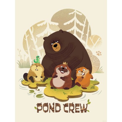 Komar Plagát Disney Pixar Hoppers Pond Crew 30 x 40 cm