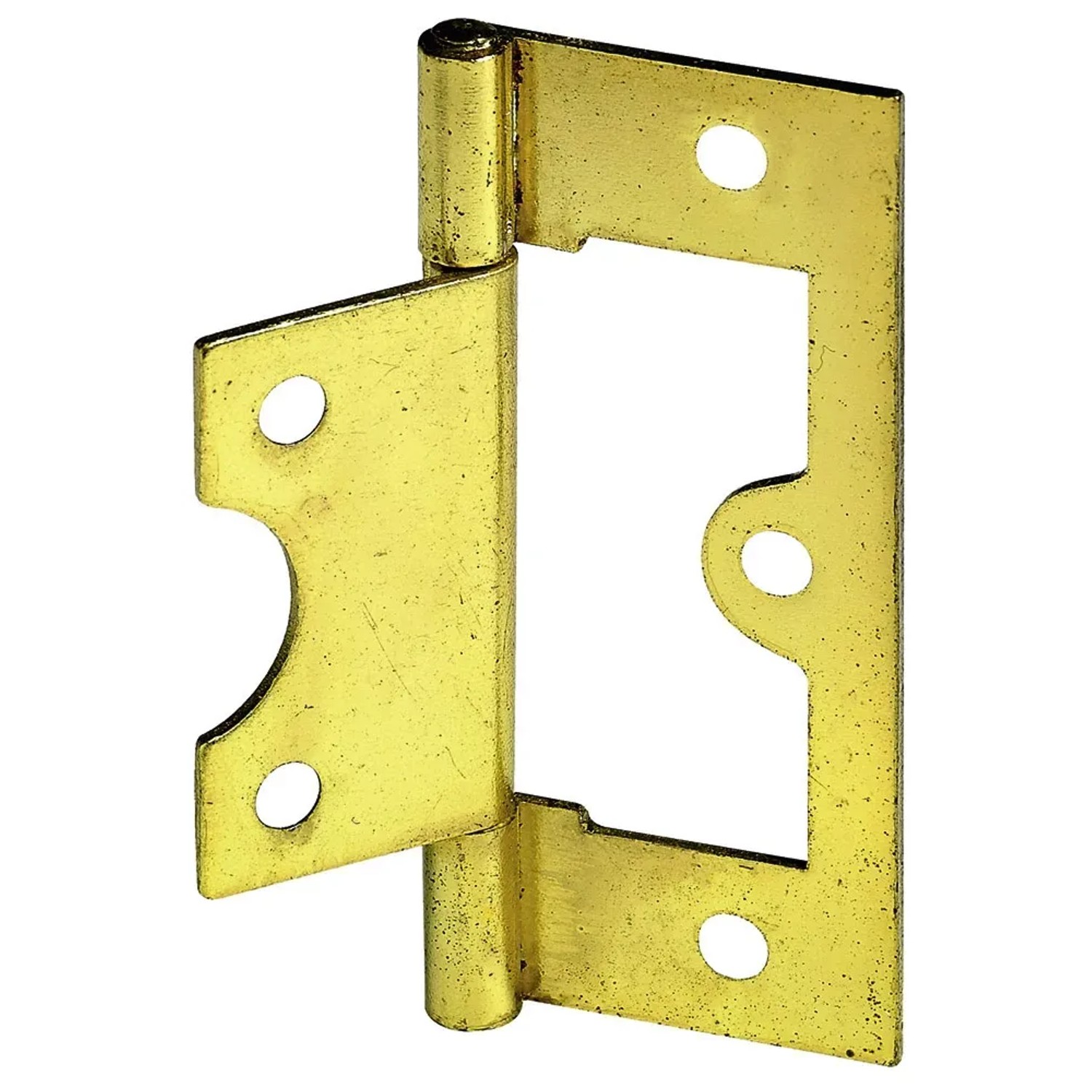 E-shop Hettich Záves pre lamelové dvere 38 mm x 20 mm pomosadzená oceľ, 2 ks