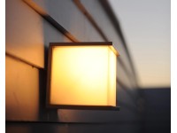 Lutec Vonkajšie nástenné svietidlo Box Cube antracitové