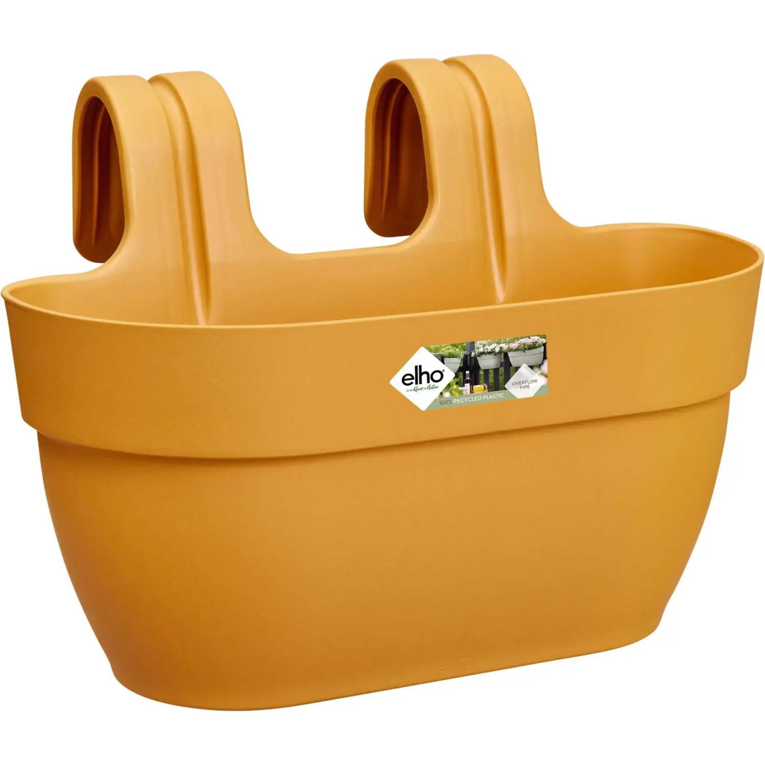 E-shop elho Kvetináč Vibia Campana Easy Hanger M medovo žltý, 36 x 27 x 24 cm