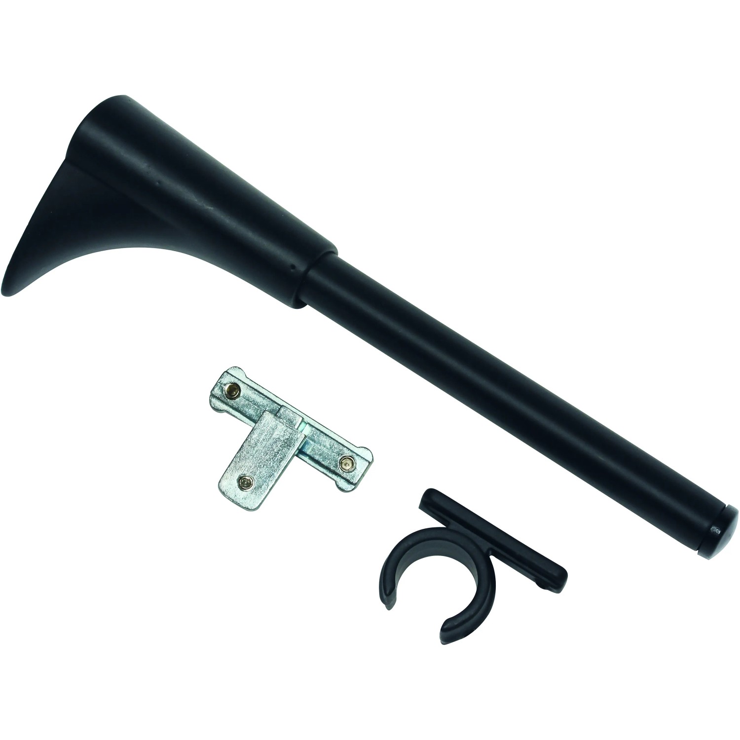 E-shop Gardinia Univerzálny držiak Memphis pre 1 a 2 tyče pr. 16 mm čierny matný