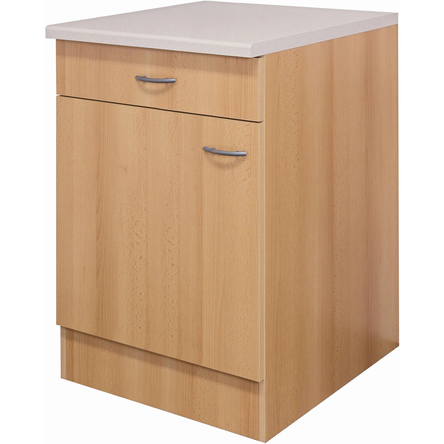 E-shop Flex-Well Kuchynská skrinka Nano spodná, zásuvky + dvierka, 60 x 85 x 57,1 cm