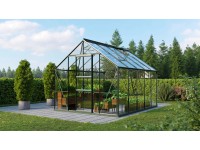 Vitavia Skleník Meridian 1 8300 ESG 3 mm zelený práškovo lakovaný 257 x 321 cm