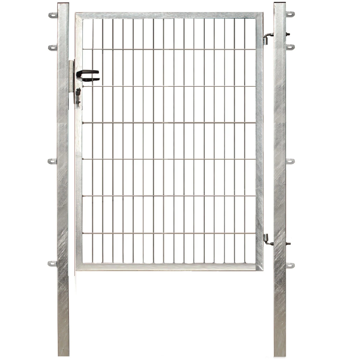 E-shop Jednokrídlová bránka Comfort pre plot zo zváraného pletiva pozink. 140 x 100 cm