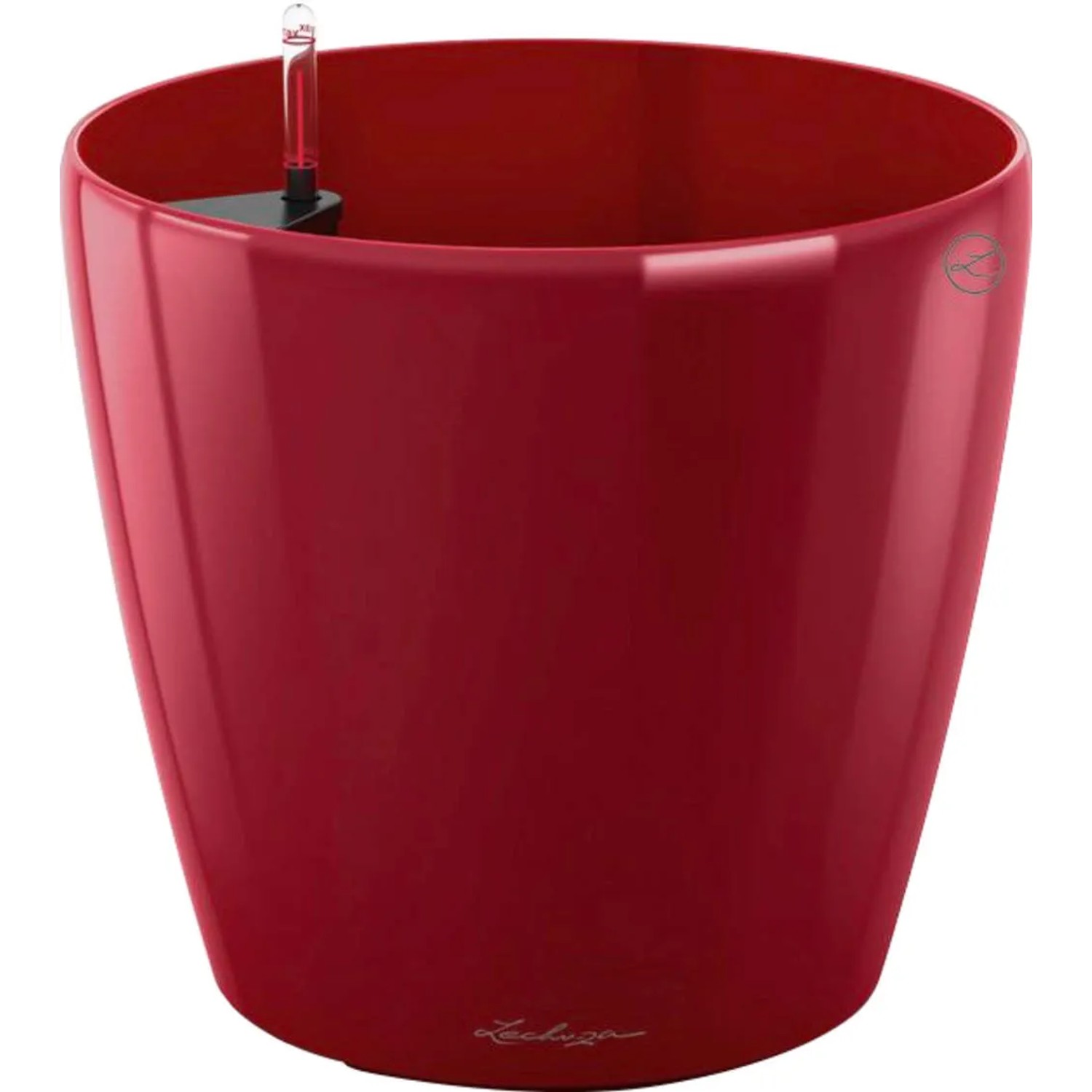 E-shop Lechuza Kvetináč Classico Premium 70, červená vysoko lesklá, pr. 70 x 65 cm