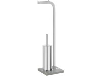 baliv Súprava WC štetky s držiakom papiera, chrómovaná, 73,3 x 20 x 26 cm baliv Súprava WC štetky s držiakom papiera, chrómovaná, 73,3 x 20 x 26 cm