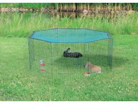 Trixie Ohrada na voľný výbeh so sieťou priemer 150 cm x 57 cm zelená