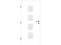 Voster Falcové interiérové dvere ARUBA 4/4, fólia Finish, biela, 60 P