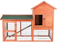 Trixie Koterec pre malé zvieratá Natura s ohradou 199 cm x 146 cm x 93 cm hnedý