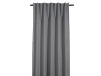 Sehlbach Záves so skrytými pútkami Blackout Elegance, striebrosivý, 245 x 140 cm