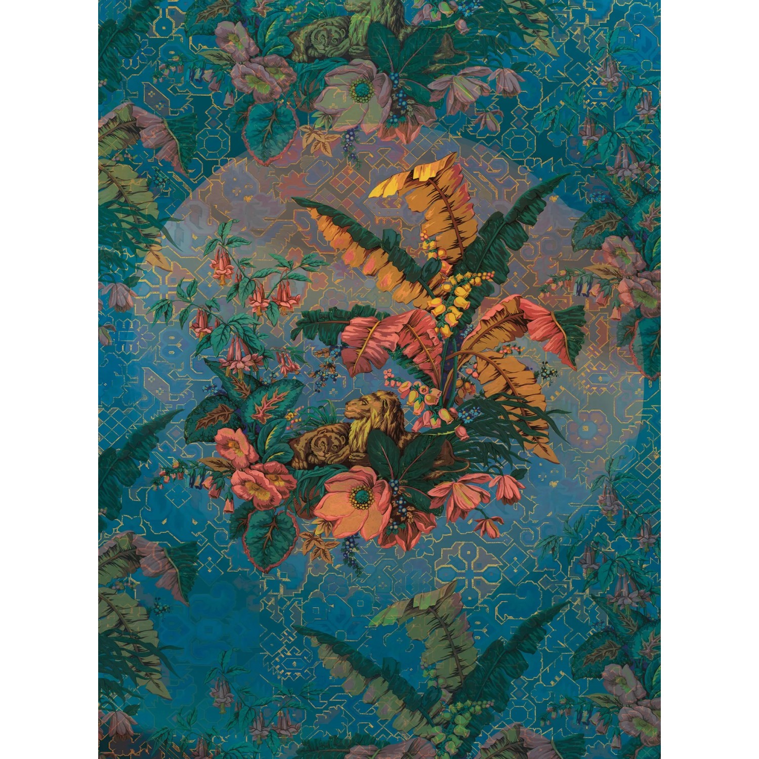 E-shop Komar Vliesová fototapeta Orient Bleu 200 x 270 cm
