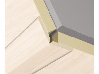 Skladacia lišta 22 mm x 22 mm dĺžka 2 600 mm