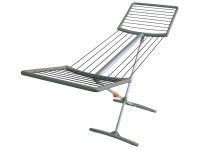 JUWEL Sušiak na bielizeň FashionDry Autostretch Obsidian Grey 180 x 57,5 x 114cm