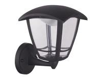 Eurolite LED svietidlo Verona, 8 W, 400 lm, 3500 K, čierne, 28 x 16,5 cm