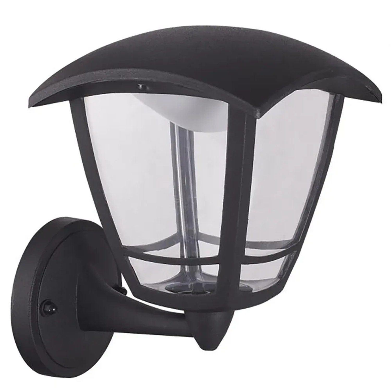 E-shop Eurolite LED svietidlo Verona, 8 W, 400 lm, 3500 K, čierne, 28 x 16,5 cm