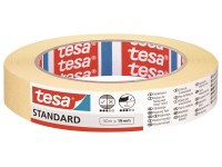 tesa Maskovacia páska Standard, žltá, 50 m x 19 mm