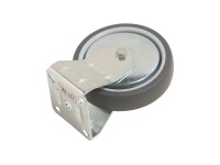 OBI Neotočné koliesko s doštičkou a klzným ložiskom, pr. 100 mm, 60 kg