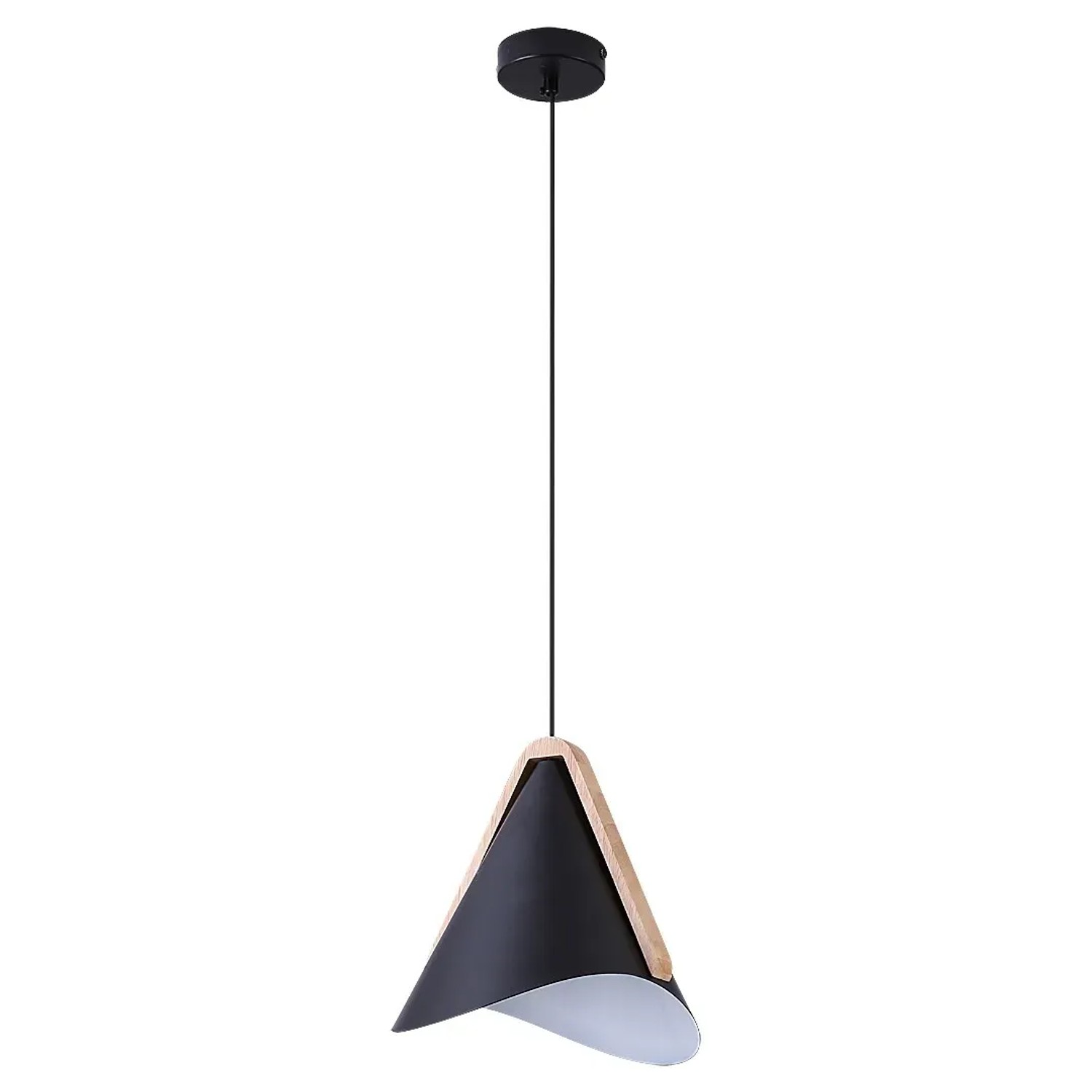 E-shop Rabalux Závesný luster Neva, čierna, pr. 24,5 x 120 cm