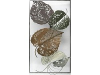 FALC Nástenná kovová dekorácia 3D 19SMA9537, 50 x 90 x 7 cm