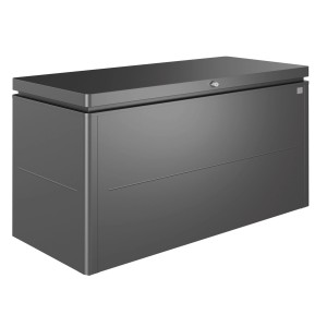 Biohort Loungebox Vel. 160, tmavosivá metalíza, ideálna na uloženie záhradných potrieb a podsedákov.