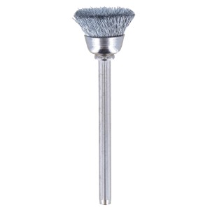 Dremel drôtená kefa 442, 13 mm pre miniatúrne nástroje, na čistenie a leštenie.