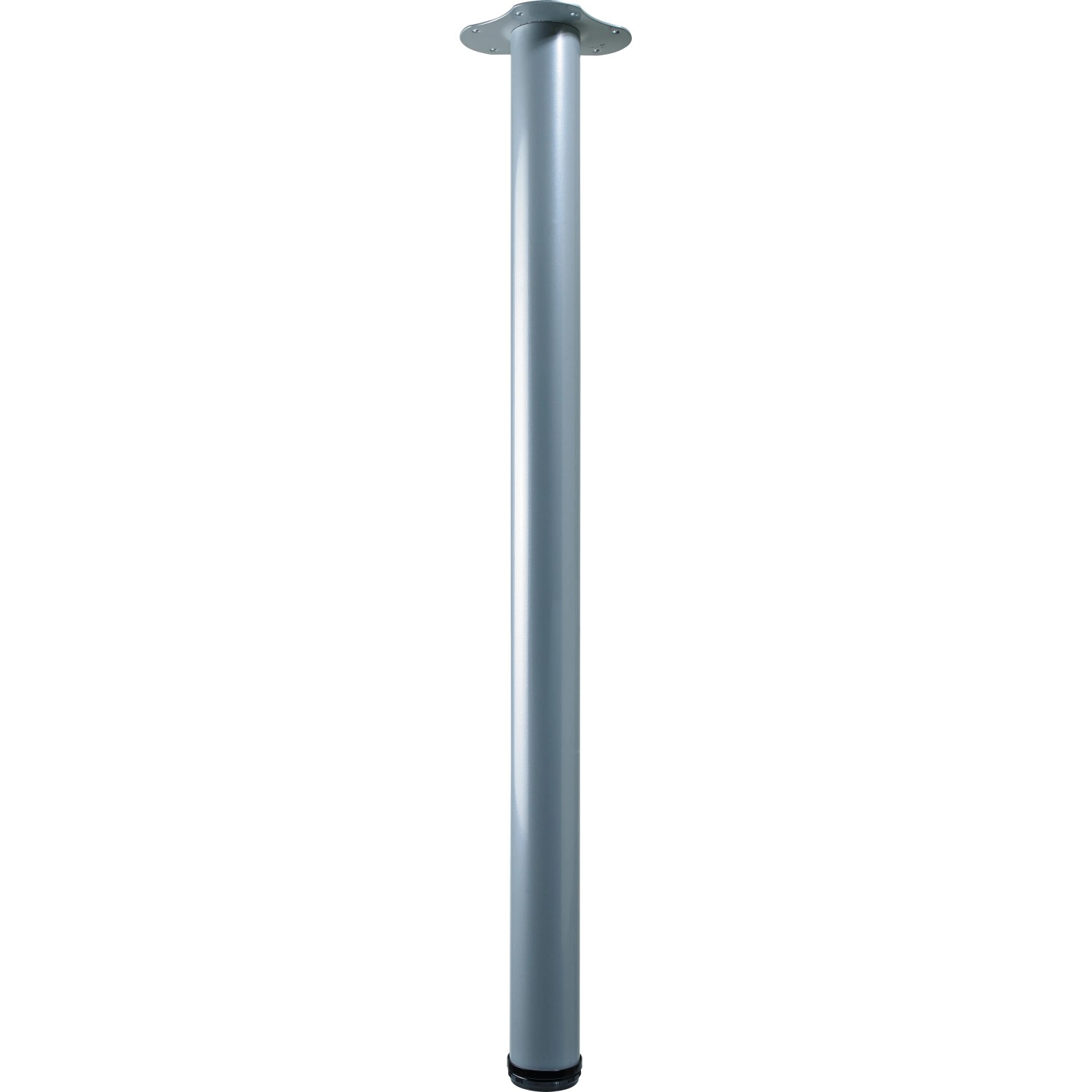 E-shop Hettich Nábytková noha guľatá priemer 60 mm x 900 mm strieborná