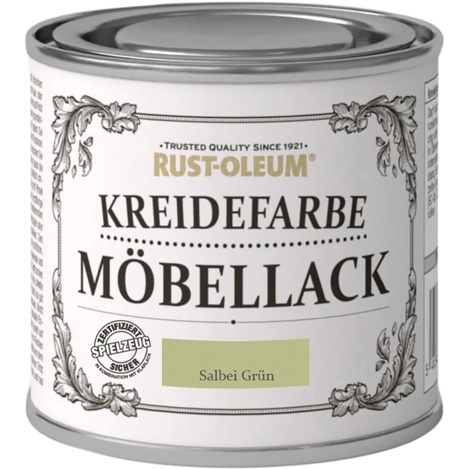 E-shop Rust-Oleum Kriedová farba na nábytok, šalviová zelená matná, 125 ml