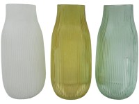 Boltze Váza Rilena rôzne farby pr. 9,4 x 20 cm