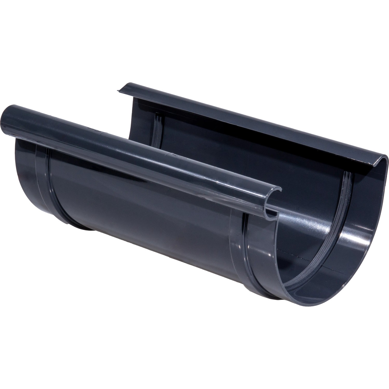 E-shop Budmat Spojka žľabu ProAqua 100/63 mm, antracitová