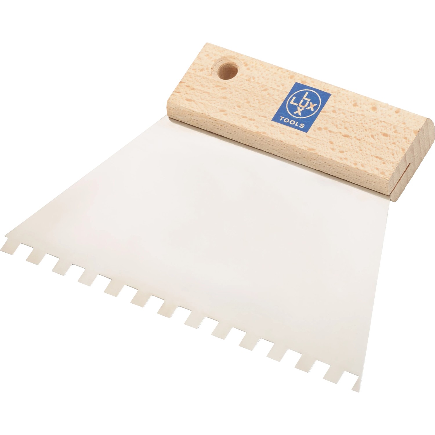 E-shop LUX-TOOLS Nanášač gleja Classic 150 mm s ozubením 6 mm x 6 mm