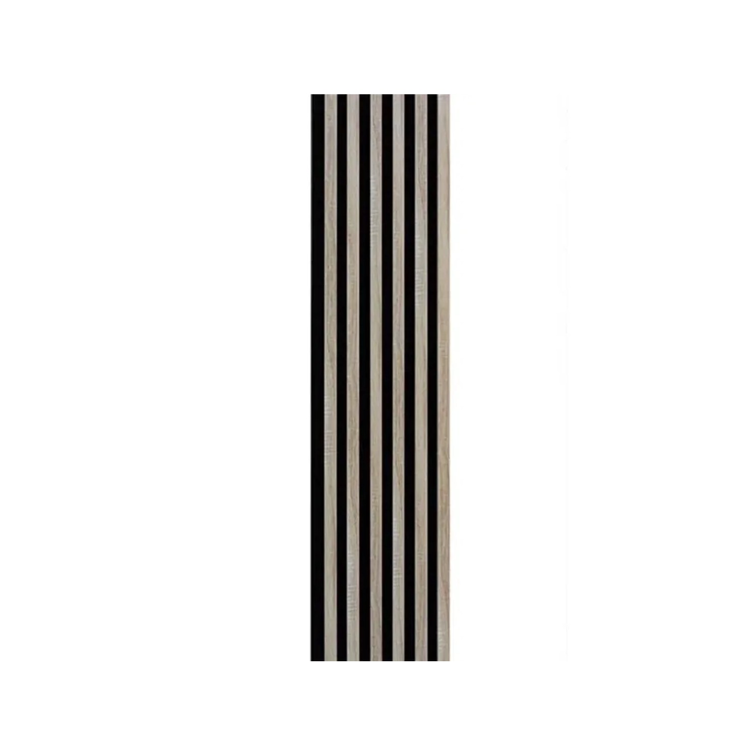 E-shop EGIBI Akustický panel čierna plsť / dub sonoma 270 x 30 cm